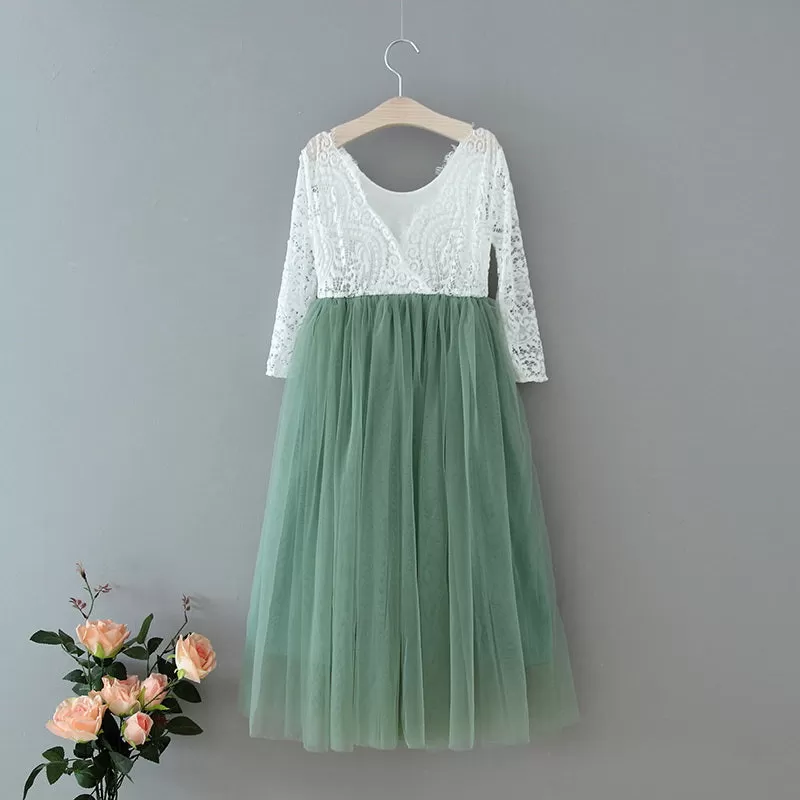 The Jocelyn Dress - Sage