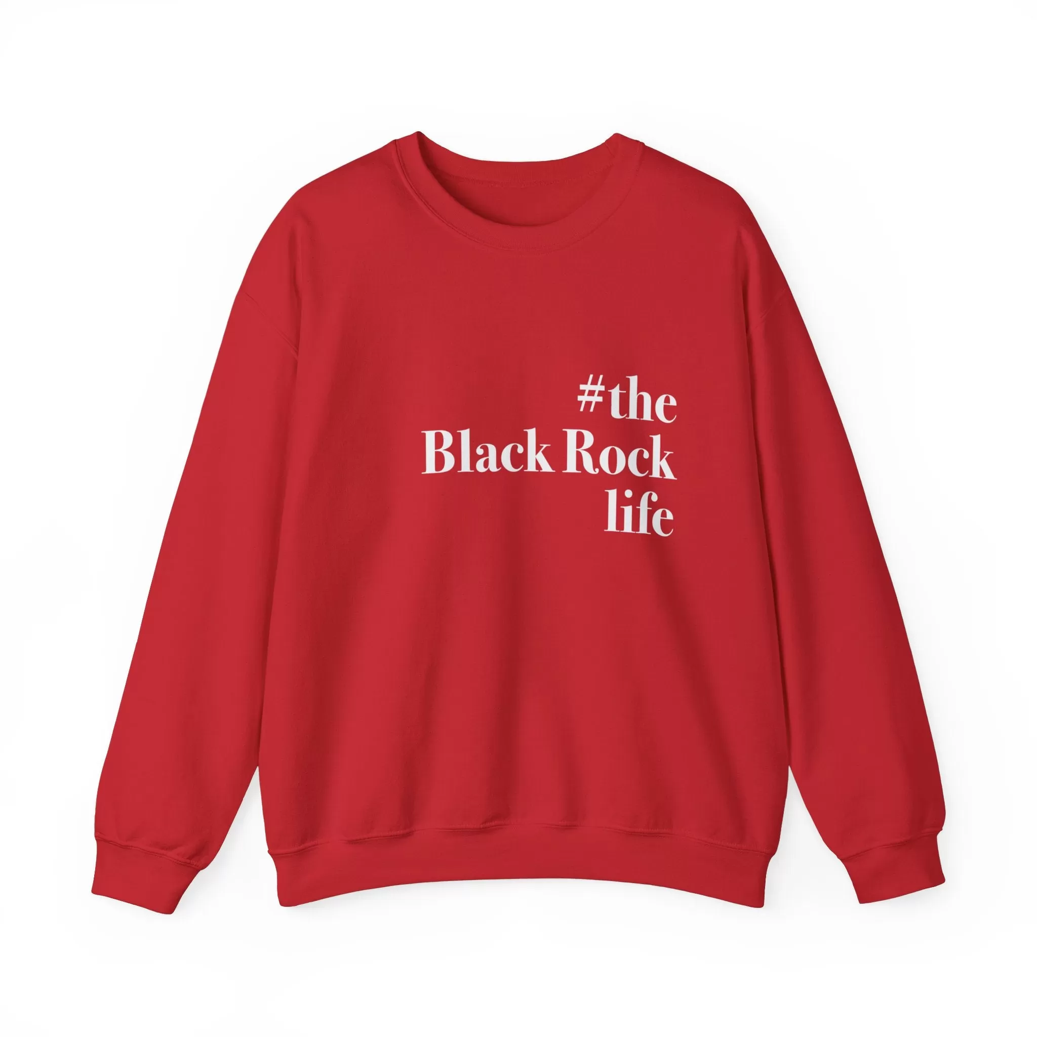 #theblackrocklife Unisex Heavy Blend™ Crewneck Sweatshirt