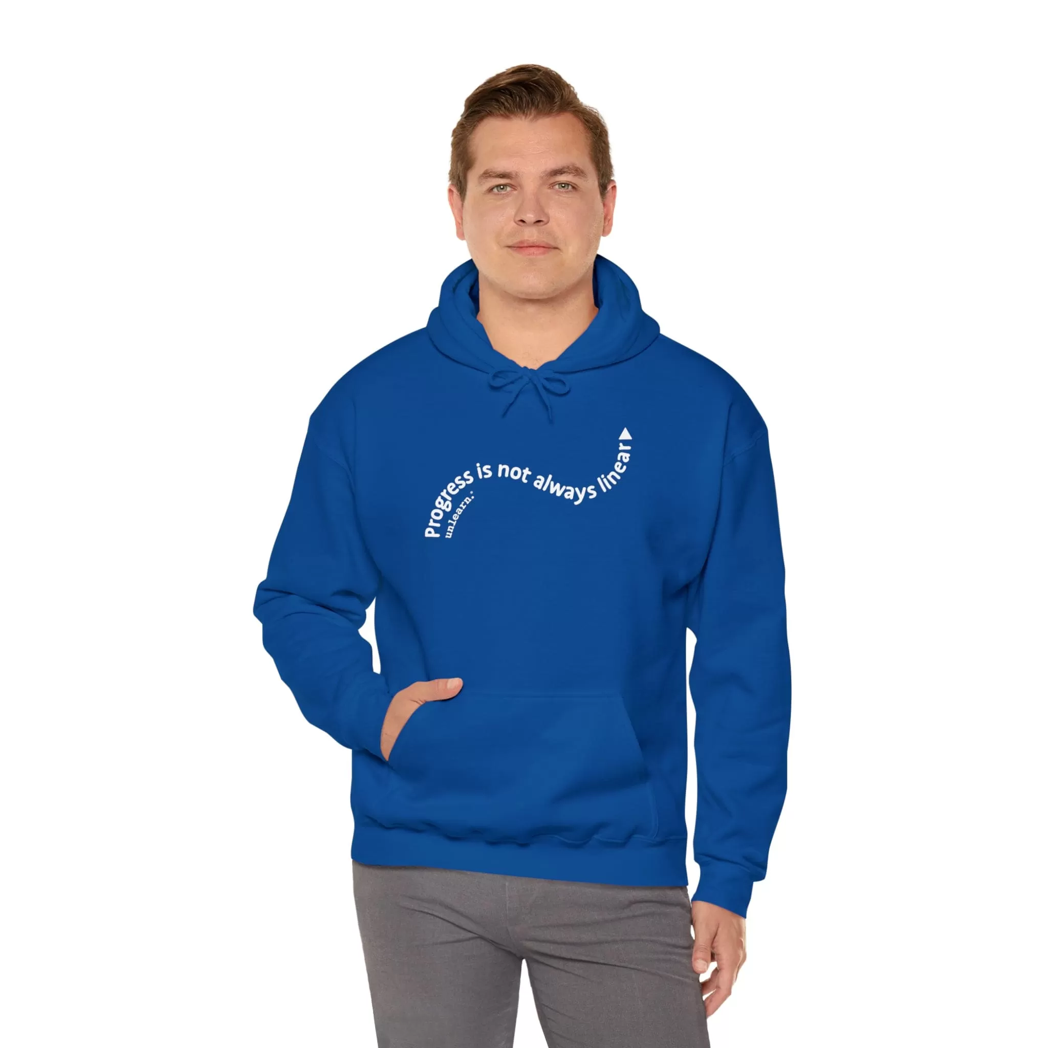 unLinear Growth - Relaxed Fit Hoodie