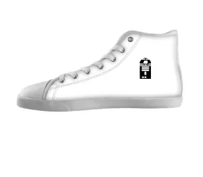 White custom shoes