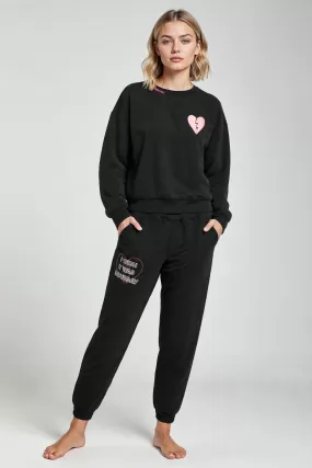 Wish Saturday Emmy Sweatpants | Washed Black