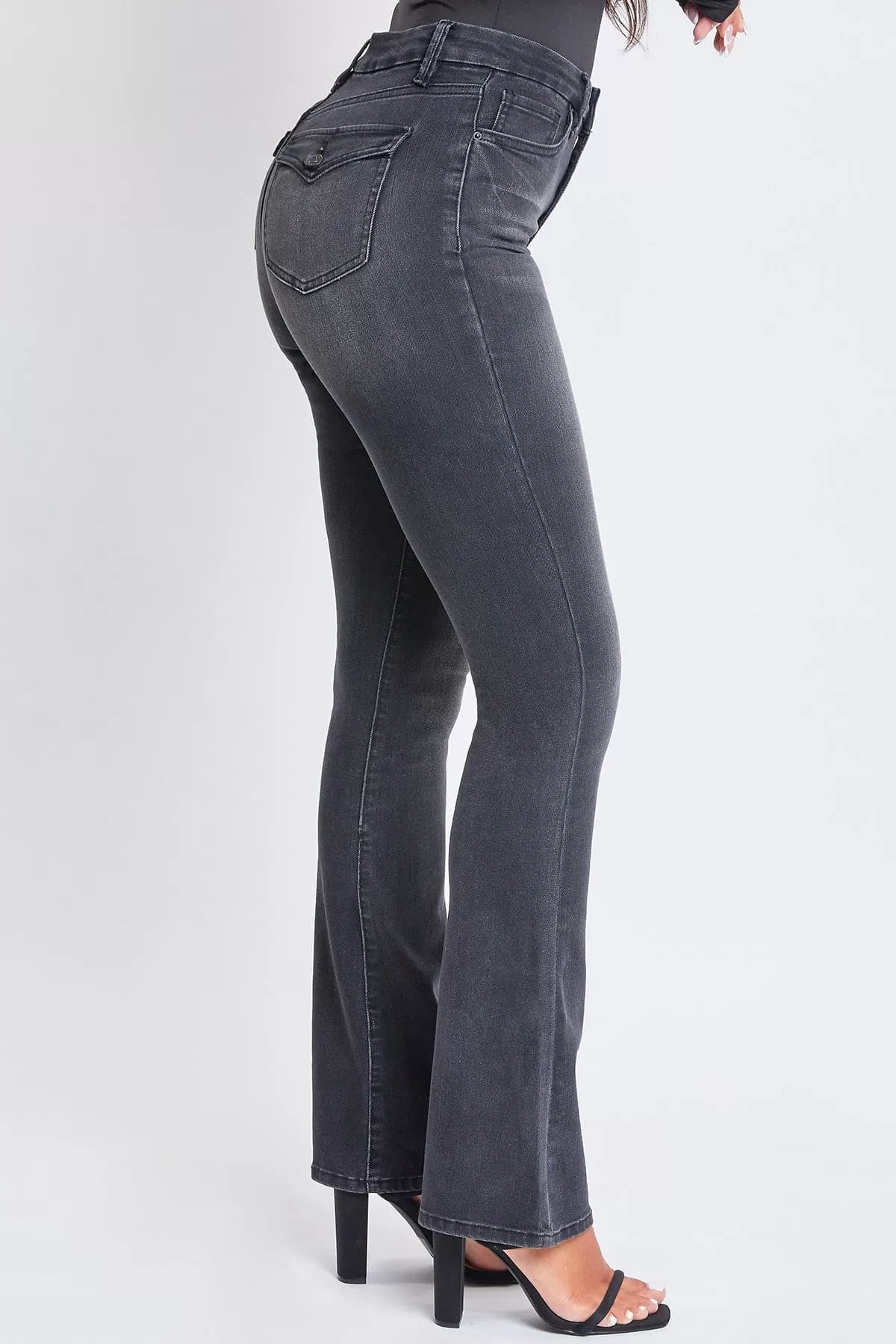 Women's Curvy Fit Ultra High Rise Bootcut Jeans