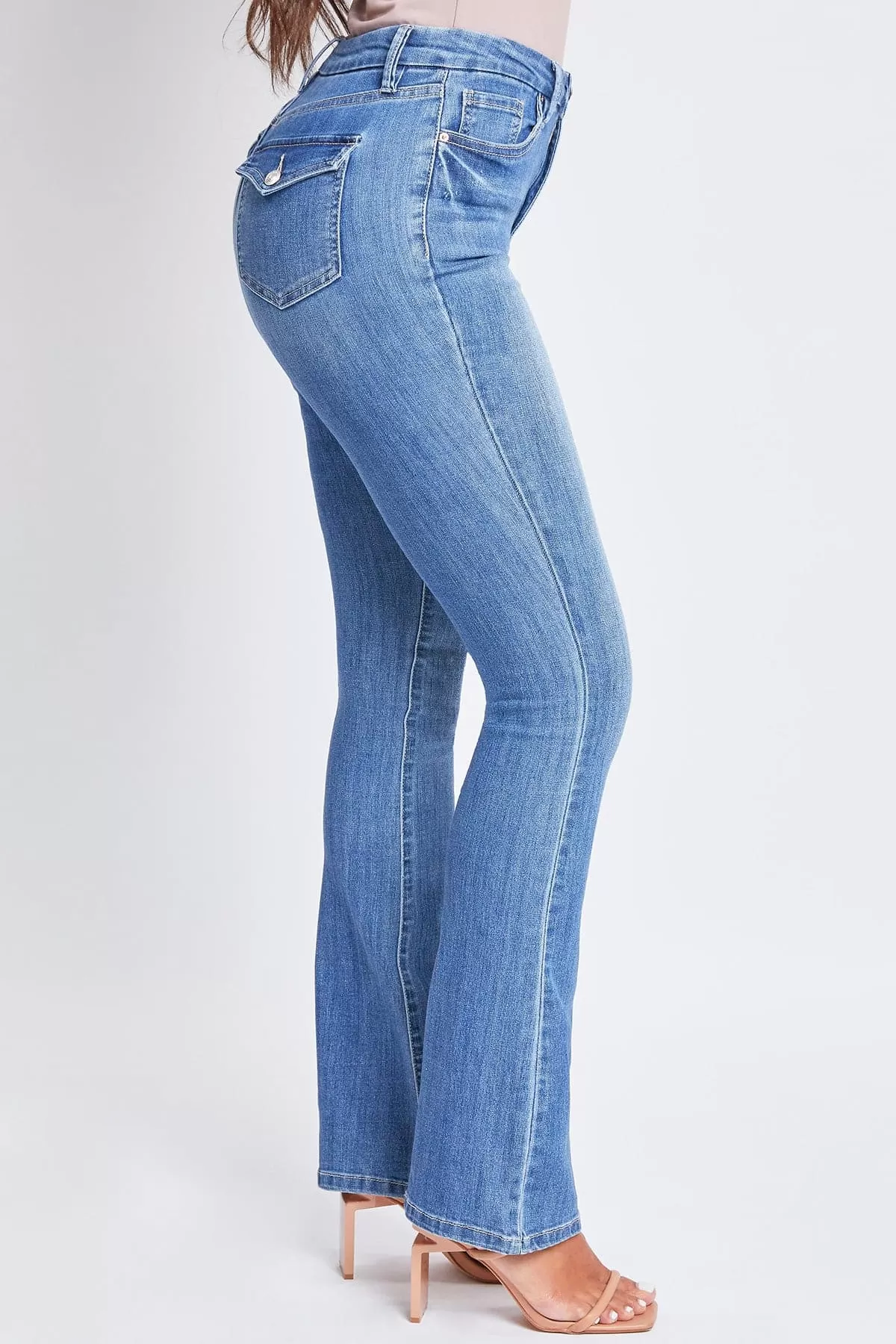 Women's Curvy Fit Ultra High Rise Bootcut Jeans