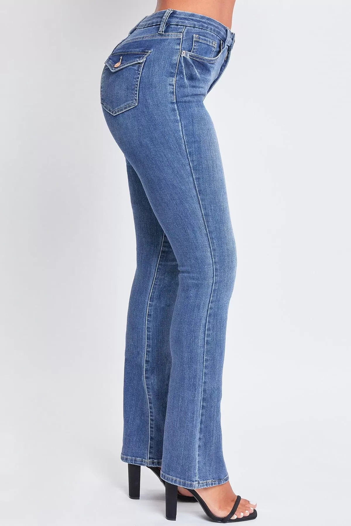 Women's Curvy Fit Ultra High Rise Bootcut Jeans