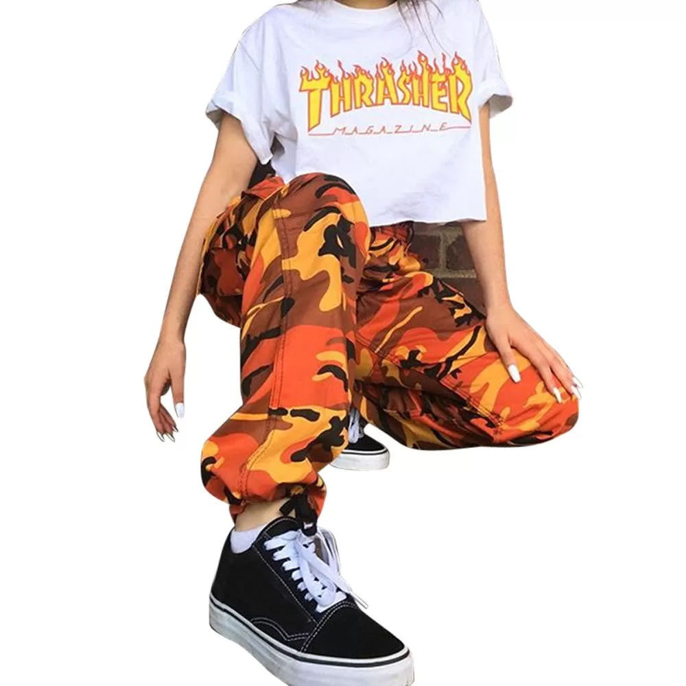 Women's Sports Camo Cargo Pants