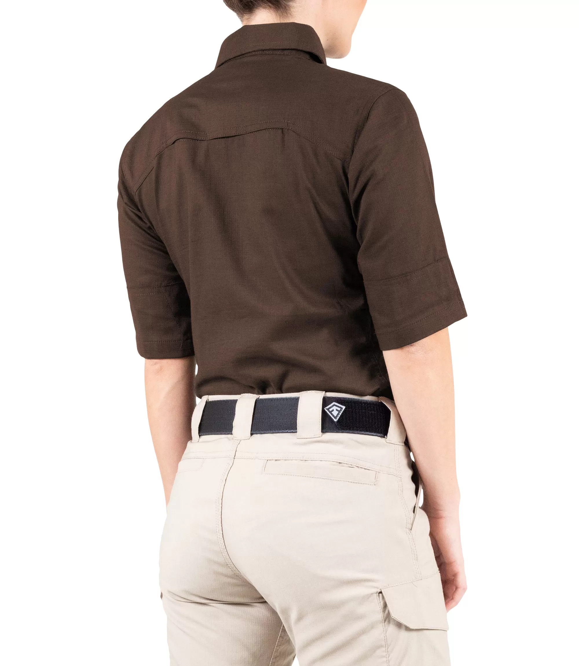 Women's V2 Tactical Short Sleeve Shirt - Brown